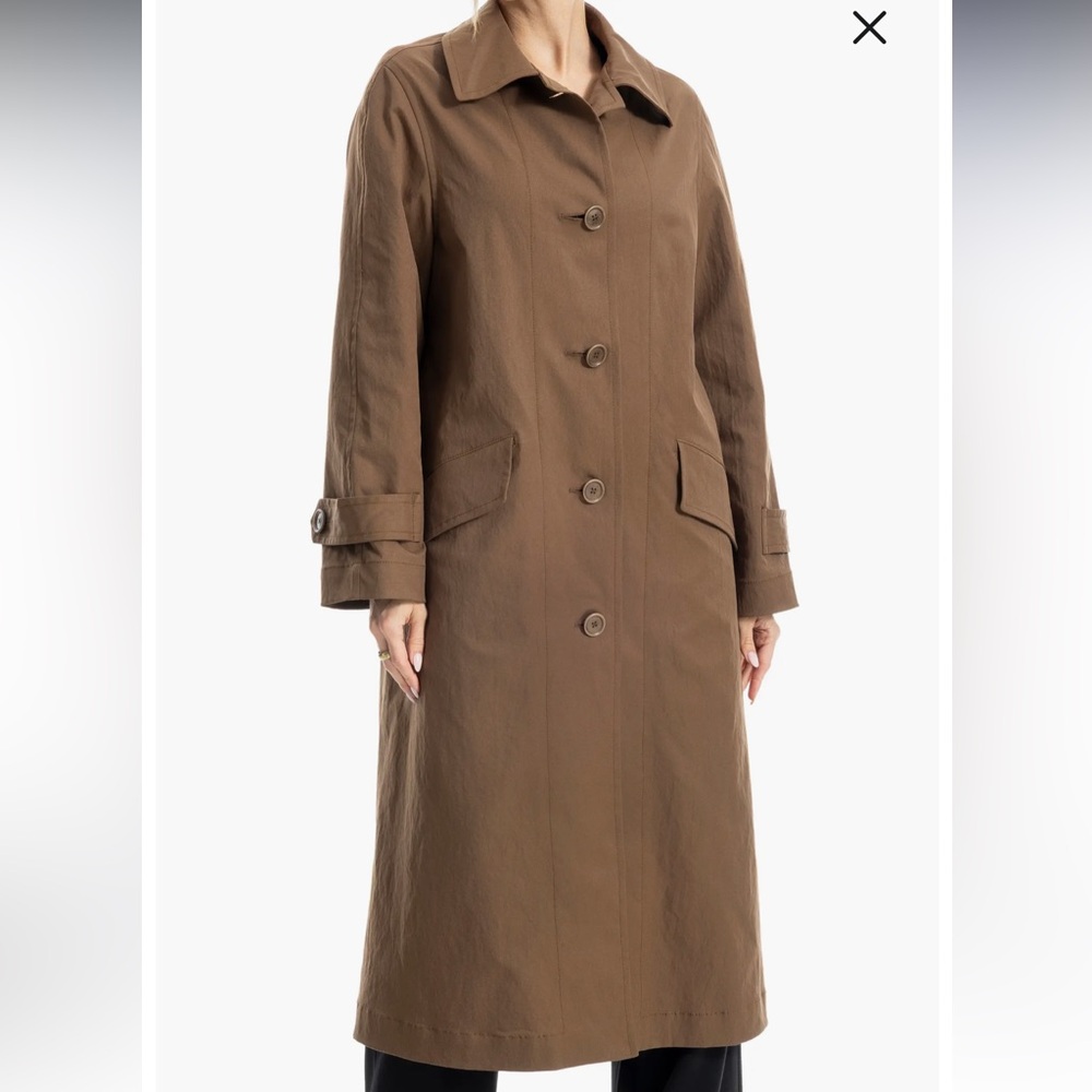 Max Studio Tan Trench Coat
